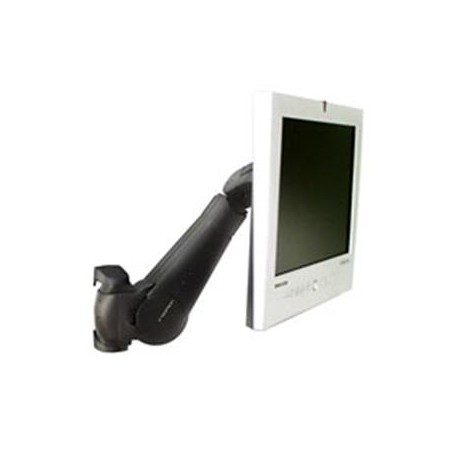 Ergotron 400 Series - Montážní sada (alarm monitoru) - pro obrazovka - černá - velikost obrazovky: až 24" - montáž na stěnu