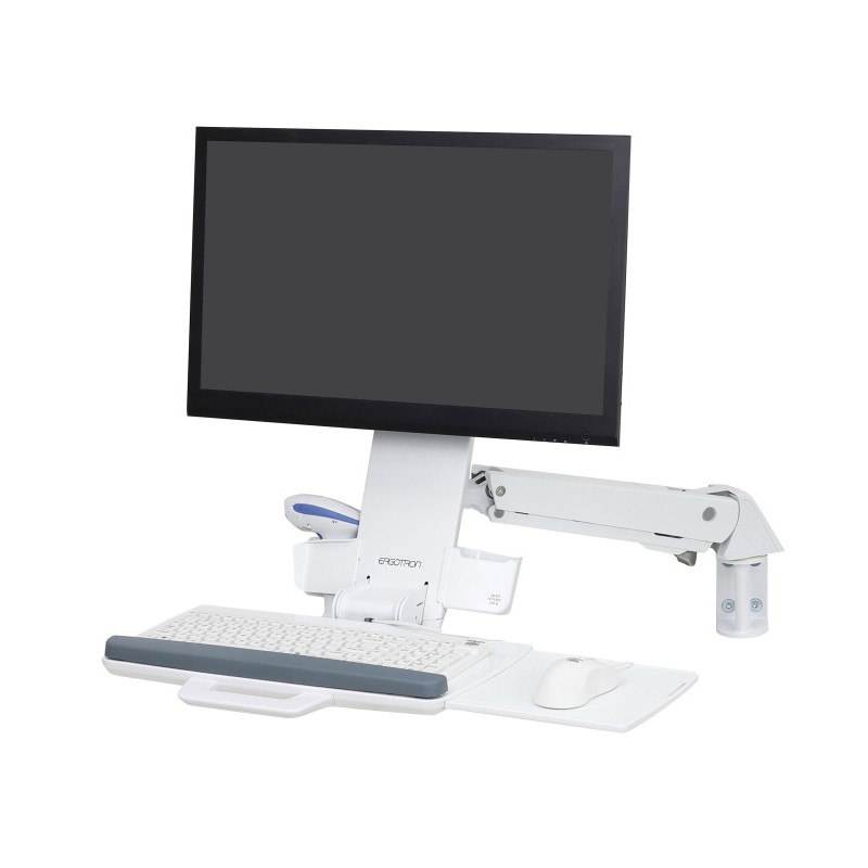 Ergotron StyleView Sit-Stand Combo - Montážní sada (kloubové rameno, zásuvka pro klávesnici) - pro LCD displej / PC vybavení