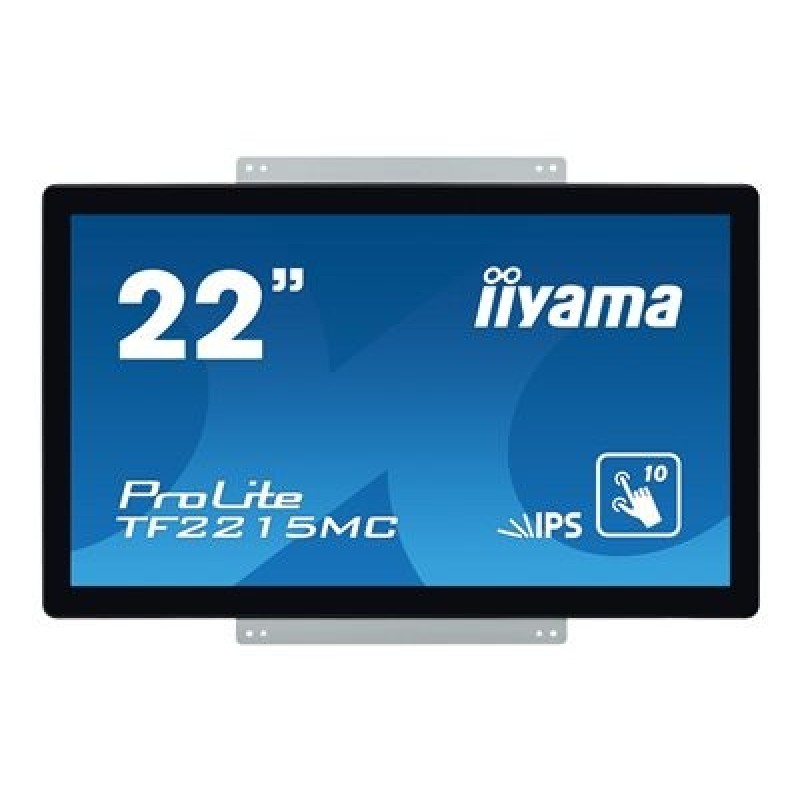 22" iiyama TF2215MC-B2: IPS, FullHD, capacitive, 10P, 350cd/m2, VGA, DP, HDMi, černý