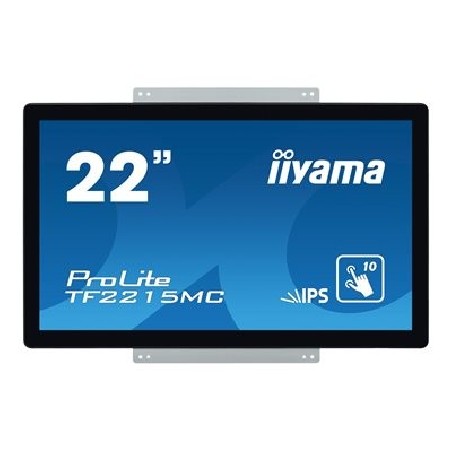 22" iiyama TF2215MC-B2: IPS, FullHD, capacitive, 10P, 350cd/m2, VGA, DP, HDMi, černý