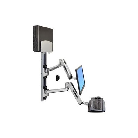 Ergotron LX - Montážní sada (držák CPU, držák na myš, 2 kryty drah, rameno klávesnice, 2 cable channels, opěrka zápěstí