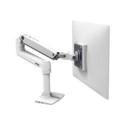 Ergotron LX - Montážní sada (kloubové rameno, svorka k montáži na stůl, žerď, rozšiřující konzola) - pro Displej LCD - hliník