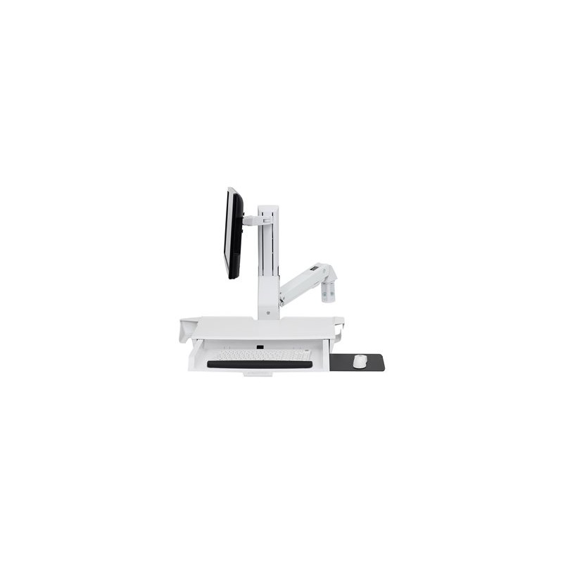 Ergotron StyleView Sit-Stand Combo Arm - Montážní sada (opěrka zápěstí, konzola pro montáž na stěnu, držák displeje, montážní
