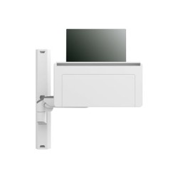 Ergotron CareFit Combo System with Worksurface - Montážní sada (kloubové rameno, výsuvná přihrádka na klávesnici s integrovanou