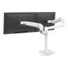 Ergotron LX - Montážní sada (2 ramena, 2 rozšíření, sloupek 13", 2 sloupové objímky, základna, svorka tvaru C s nízkým profilem