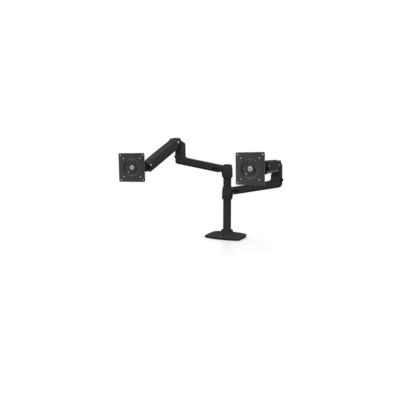 Ergotron LX - Montážní sada (2 ramena, základna, 2 sloupové objímky, 2 rozšíření, sloupek 13", vrchní montáž pomocí
