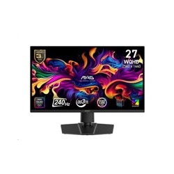 MSI LCD MAG 271QP QD-OLED X24, 26.5", QD-OLED, QHD, 240Hz, 0,03ms, Black