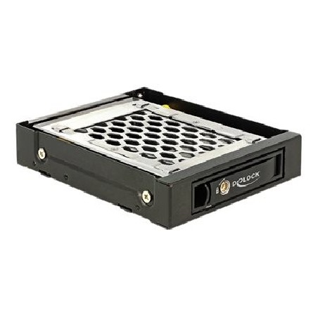 Delock - Skladovací mobilní rack - 2.5" - černá 47228