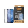 PanzerGlass - Ochrana obrazovky pro mobilní telefon - ultra široký tvar - sklo - barva rámu cerná - pro Google Pixel 8a