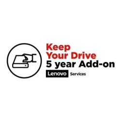 Lenovo Keep Your Drive Add On - Prodloužená dohoda o službách (pro desktopy) - 5 let - pro S200z S400z S500z ThinkCentre M700z