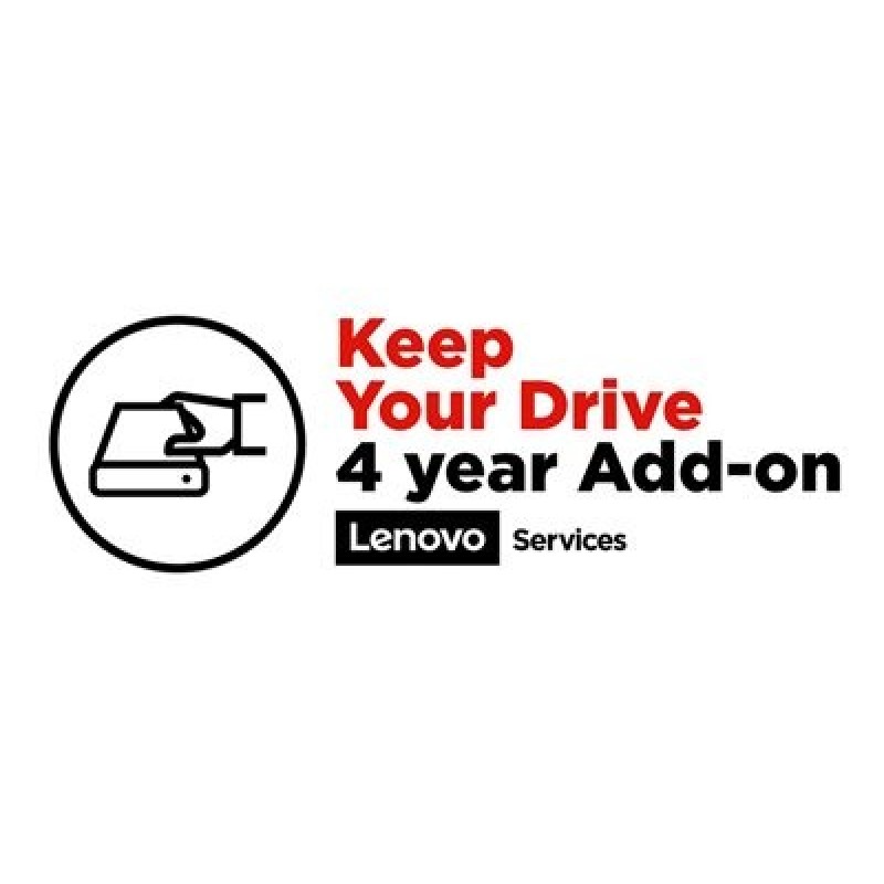 Lenovo Keep Your Drive Add On - Prodloužená dohoda o službách (pro desktopy) - 4 let - pro ThinkStation P700 P710 P720 P900