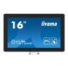 16" iiyama TF1615MC-B1: FHD,10P,IP65,HDMI,DP,VGA