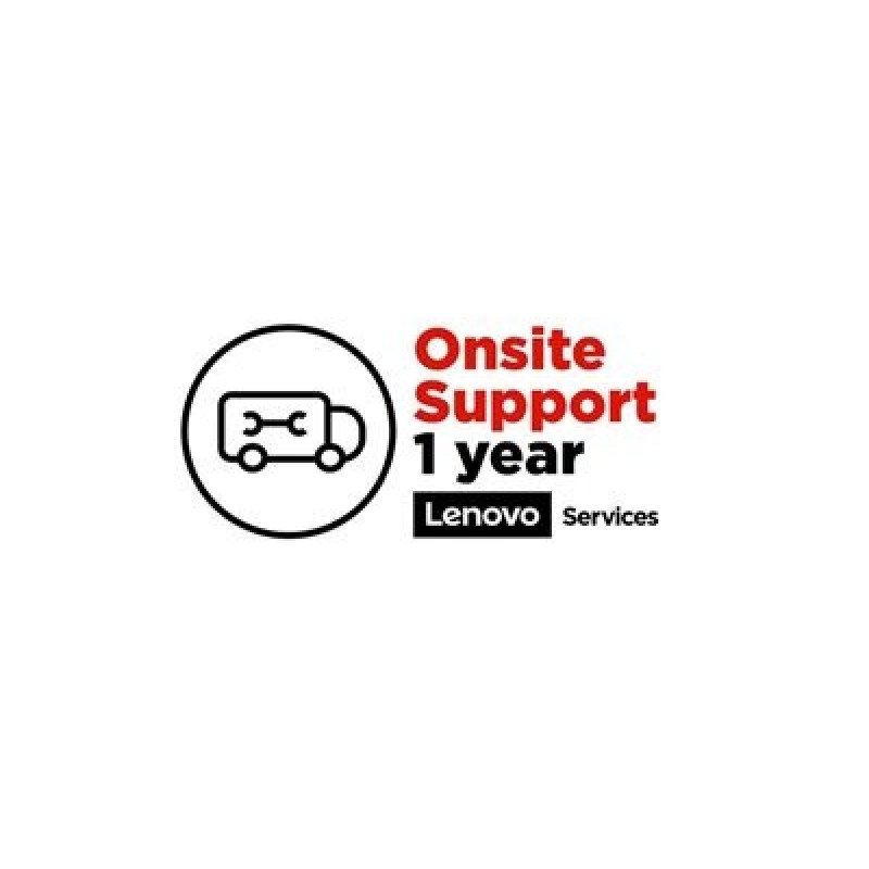 Lenovo Post Warranty Onsite - Prodloužená dohoda o službách - náhradní díly a práce (pro notebooky) - 1 rok - na místě - doba