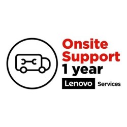 Lenovo Post Warranty Onsite - Prodloužená dohoda o službách - náhradní díly a práce (pro desktopy) - 1 rok - na místě - pro