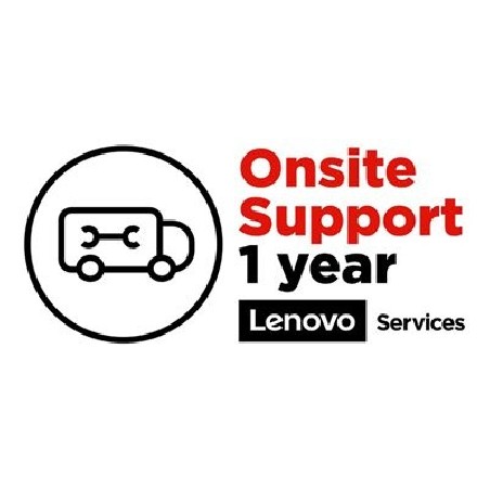 Lenovo Post Warranty Onsite - Prodloužená dohoda o službách - náhradní díly a práce - 1 rok - na místě - doba vyřízení