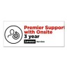 Lenovo Onsite + Premier Support - Prodloužená dohoda o službách - náhradní díly a práce - 3 let - na místě - doba vyřízení