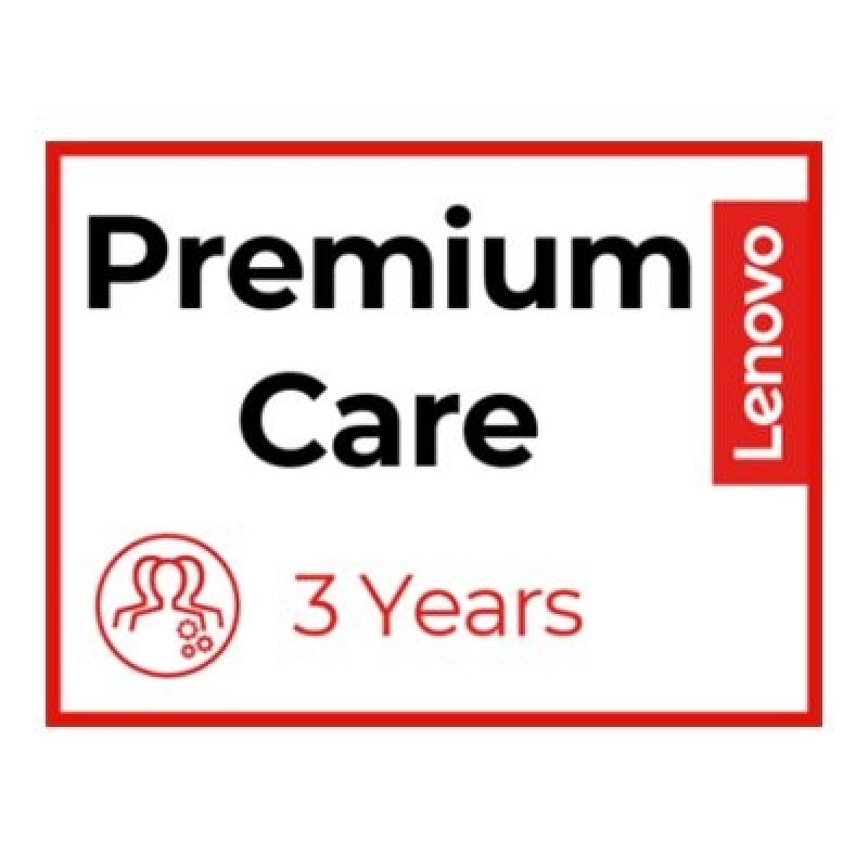 Lenovo PremiumCare with Onsite Upgrade - Prodloužená dohoda o službách - náhradní díly a práce (pro notebooky) - 3 let (z