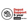Lenovo Depot/Customer Carry-In Upgrade - Prodloužená dohoda o službách - náhradní díly a práce (pro notebooky) - 5 let (z