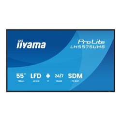 55" iiyama LH5575UHS-B2AG:IPS,4K UHD,Android,24/7