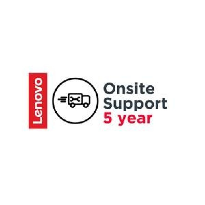 Lenovo Onsite - Prodloužená dohoda o službách - náhradní díly a práce (pro desktopy) - 5 let - na místě - pro ThinkCentre M625
