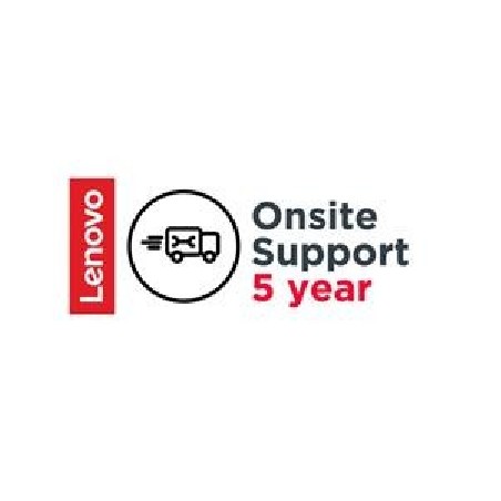 Lenovo Onsite - Prodloužená dohoda o službách - náhradní díly a práce (pro desktopy) - 5 let - na místě - pro ThinkCentre M625