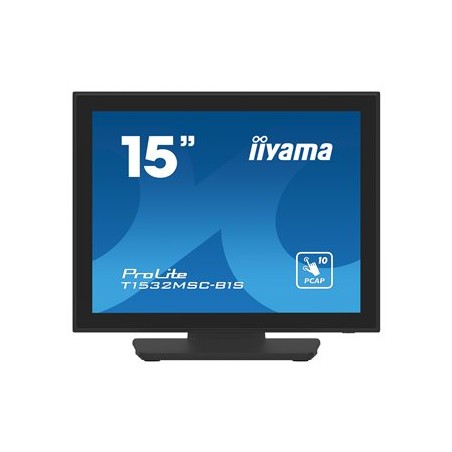 15" iiyama T1532MSC-B1S:PCAP,10P,FHD,HDMI,DP