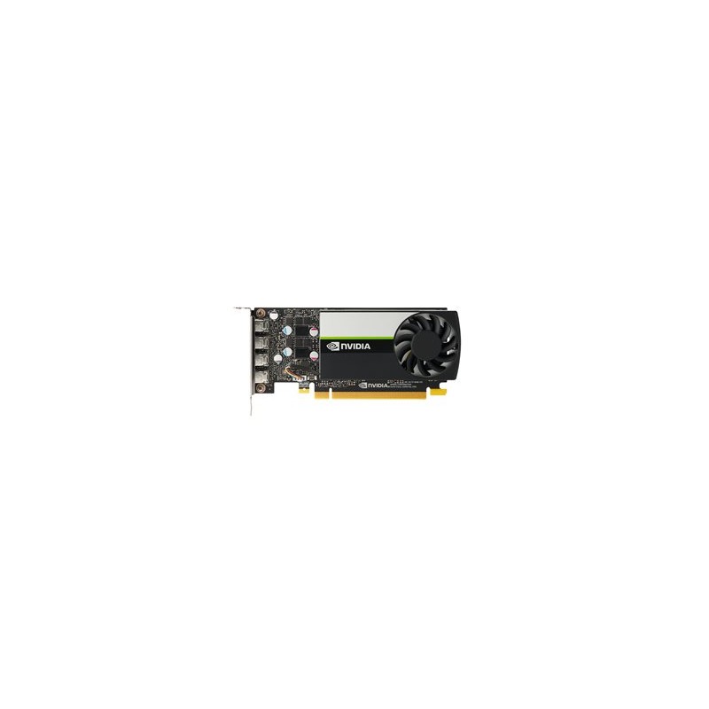 NVIDIA T1000 - Grafická karta - T1000 - 8 GB GDDR6 - PCIe 3.0 x16 - 4 x Mini DisplayPort - pro Workstation Z2 G9, Z4 G5, Z6 G5