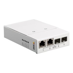 AXIS T8604 Media Converter Switch - Konvertor médií s optickými vlákny - 1GbE - 10Base-T, 100Base-TX, 1000Base-X, 100Base-X - 2
