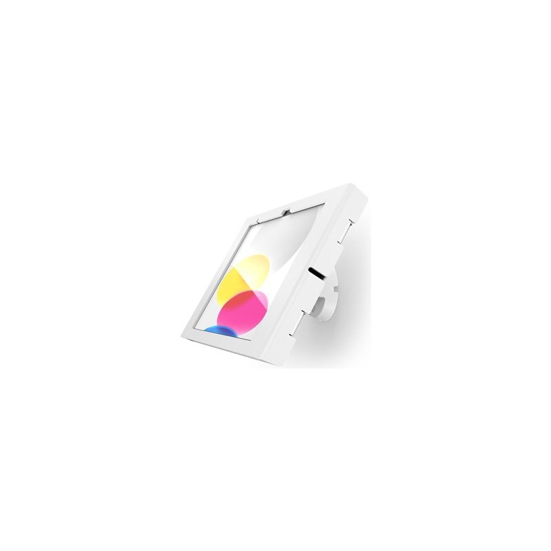 Compulocks iPad 10th-11th (A16) Gen Swell Enclosure Bow Tilting Wall Mount White - Montážní sada (kryt, výklopné uchycení na
