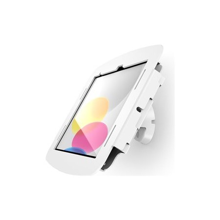 Compulocks iPad 10th-11th (A16) Gen Space Enclosure Bow Tilting Wall Mount White - Montážní sada (kryt, výklopné uchycení na