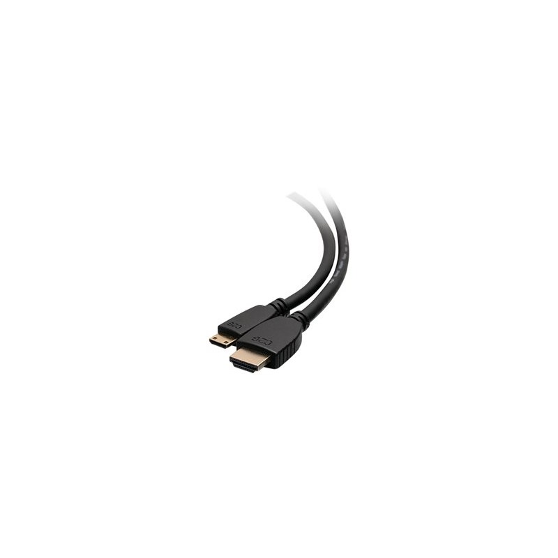 C2G 10ft 4K HDMI to HDMI Mini Cable with Ethernet - High Speed - 60Hz - M/M - Kabel HDMI s ethernetem - 19 pin mini HDMI Type C