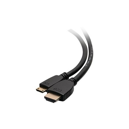 C2G 10ft 4K HDMI to HDMI Mini Cable with Ethernet - High Speed - 60Hz - M/M - Kabel HDMI s ethernetem - 19 pin mini HDMI Type C