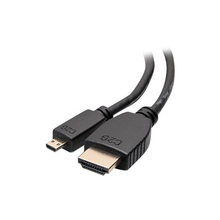 C2G 6ft HDMI to Micro HDMI Cable with Ethernet - High Speed HDMI Cable - Kabel HDMI s ethernetem - 19 pin micro HDMI Type D s