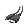 C2G 6ft HDMI to Micro HDMI Cable with Ethernet - High Speed HDMI Cable - Kabel HDMI s ethernetem - 19 pin micro HDMI Type D s