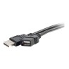 C2G 3.3ft USB Extension Cable - USB A to USB A Extension Cable - USB 2.0 - M/F - Prodlužovací šňůra USB - USB (M) do USB (F)