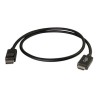 C2G 15ft DisplayPort to HDMI Cable - DP to HDMI Adapter Cable - M/M - Kabel adaptéru - DisplayPort s piny (male) do HDMI s piny