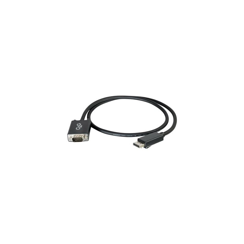C2G 15ft DisplayPort to VGA Adapter Cable - M/M - Kabel adaptéru - kompatibilní s TAA - DisplayPort (M) do HD-15 (VGA) (M)