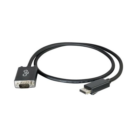 C2G 15ft DisplayPort to VGA Adapter Cable - M/M - Kabel adaptéru - kompatibilní s TAA - DisplayPort (M) do HD-15 (VGA) (M)