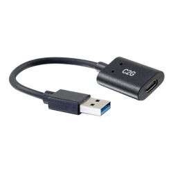 C2G USB C to USB Adapter - SuperSpeed USB Adapter - 5Gbps - F/M - USB adaptér - USB-C (F) reverzní do USB typ A (M) - USB 3.0