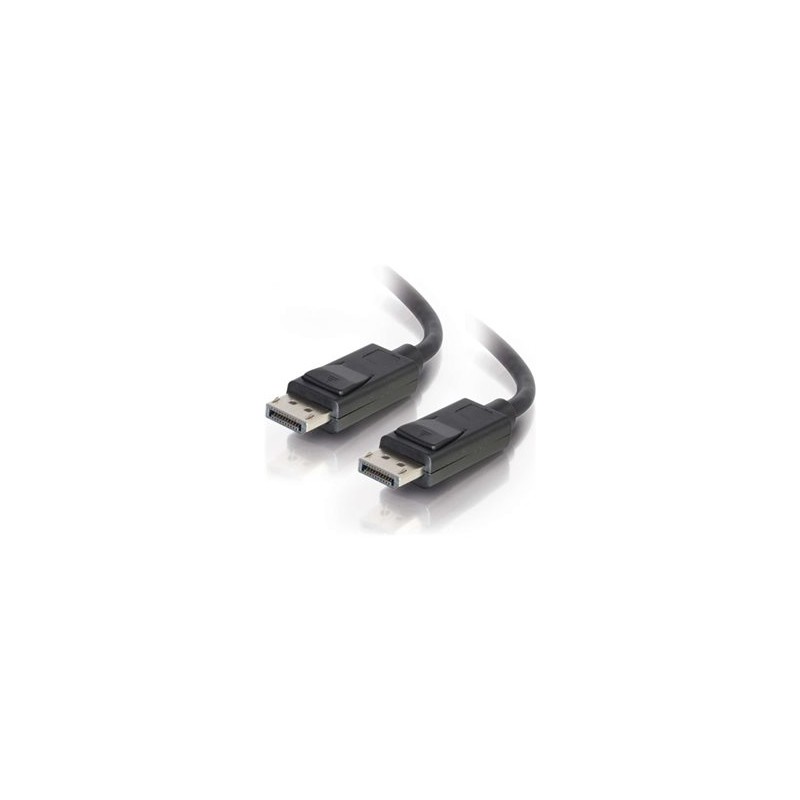 C2G 6ft Ultra High Definition DisplayPort Cable with Latches - 4K DisplayPort Cable - M/M - Kabel DisplayPort - DisplayPort (M)