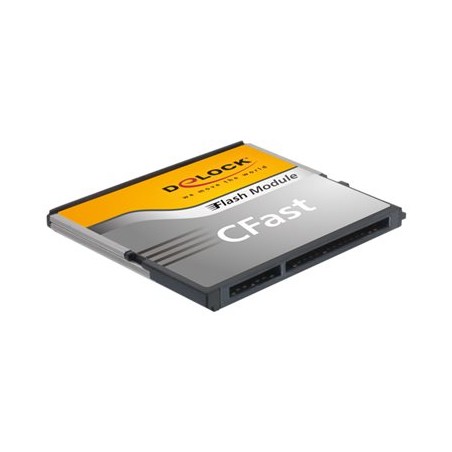 Delock CFast - Paměťová karta flash - 128 GB - CFast 2.0