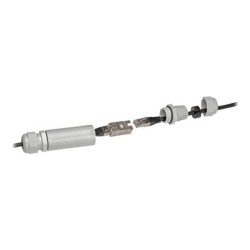 AXIS - Síťový propojovací kabel - RJ-45 (F) do RJ-45 (F) - pro AXIS AXIS P3245, P1385, P1455, P3925, P3925-LRE M12, P3935