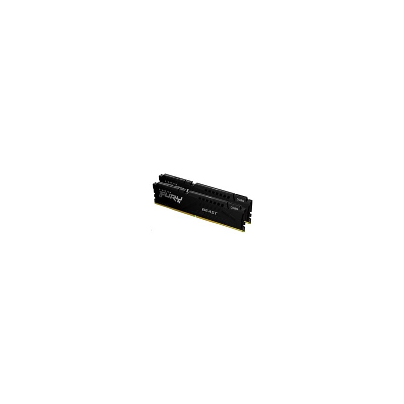 KINGSTON DIMM DDR5 16GB (Kit of 2) 5200MT/s CL40 FURY Beast Černá