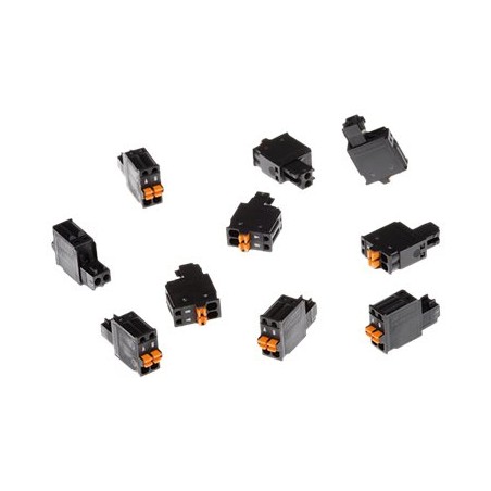 AXIS Connector A 2-pin 2.5 Straight - Konektor pro kameru (balení 10) - pro AXIS P1385-E, Q1656-BE, Q1656-BLE