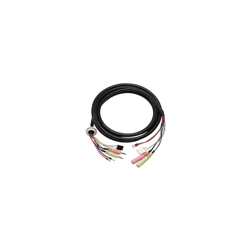 AXIS Multi-connector cable for power, audio and I/O - Kabel fotoaparátu - 2.5 m - pro AXIS Q3505-VE Network Camera
