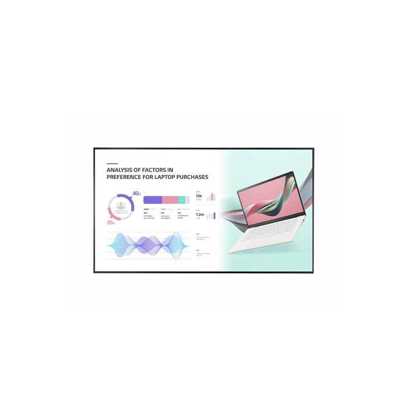 LG 98" signage 98UH5J-H - UHD, 500nit, 24h, WebOS 6.0