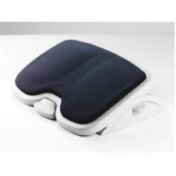 Kensington Solemate Comfort Footrest - Podnožka - šedá, černá