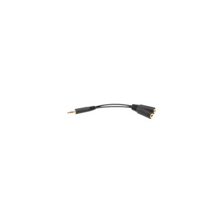 Axis - Adaptér mikrofonu - mini-phone stereo 3.5 mm s piny (male) do mono mini jack se zdířkami (female)