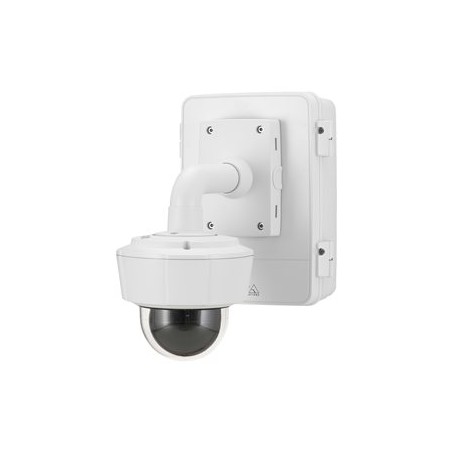 AXIS T98A18-VE Surveillance - Skříň - montáž na stěnu - interiér, venkovní použití - bílá - pro AXIS Q6318-LE 50 Hz