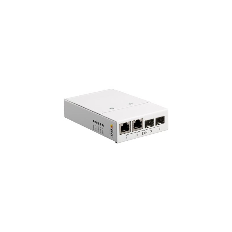 AXIS T8606 Media Converter Switch - Konvertor médií s optickými vlákny - 100Mb LAN - 10Base-T, 100Base-TX - 2 porty - 2 x RJ-45